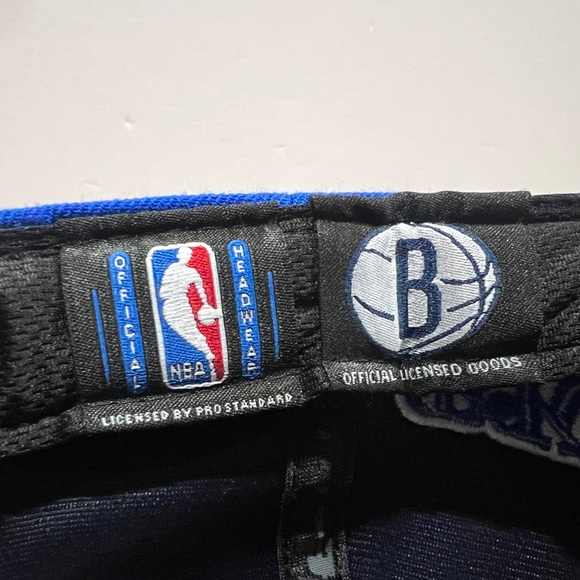 Pro Standard, Snapback Hat, Brooklyn Nets, Blue & Orange - Picture 12 of 12
